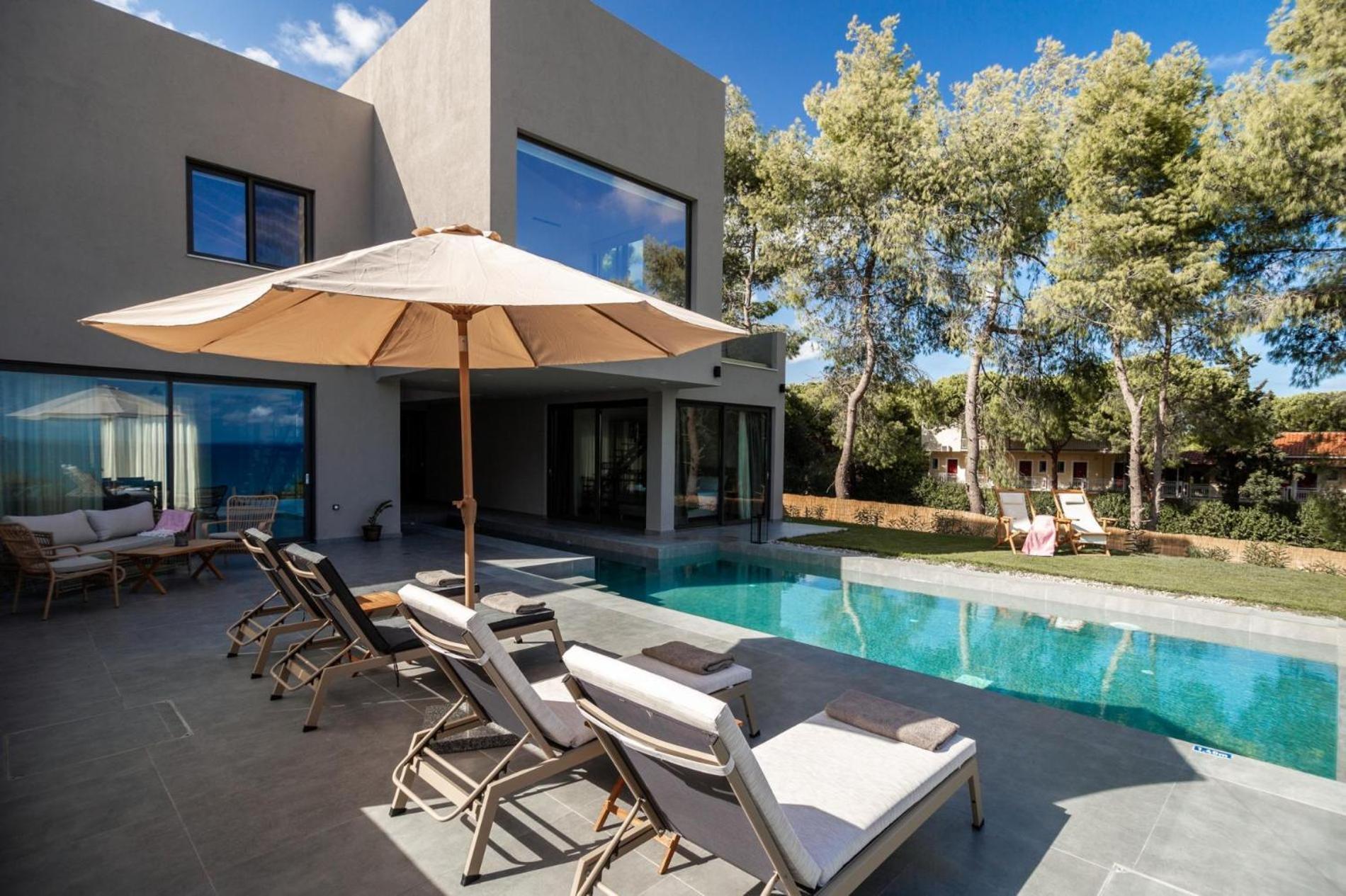 Luxury Villa Mon I Vassilikos Vasilikí Exterior foto